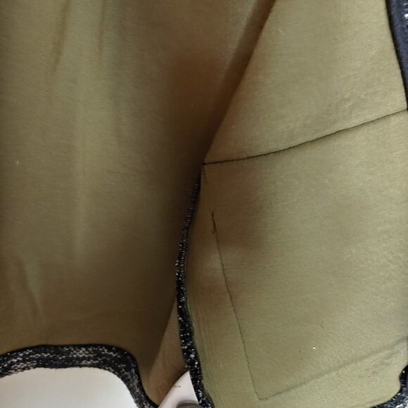 Anthropologie Open Front Elevenses Minka Tweed Marled Coat Lagenlook Minimal - Picture 6 of 8